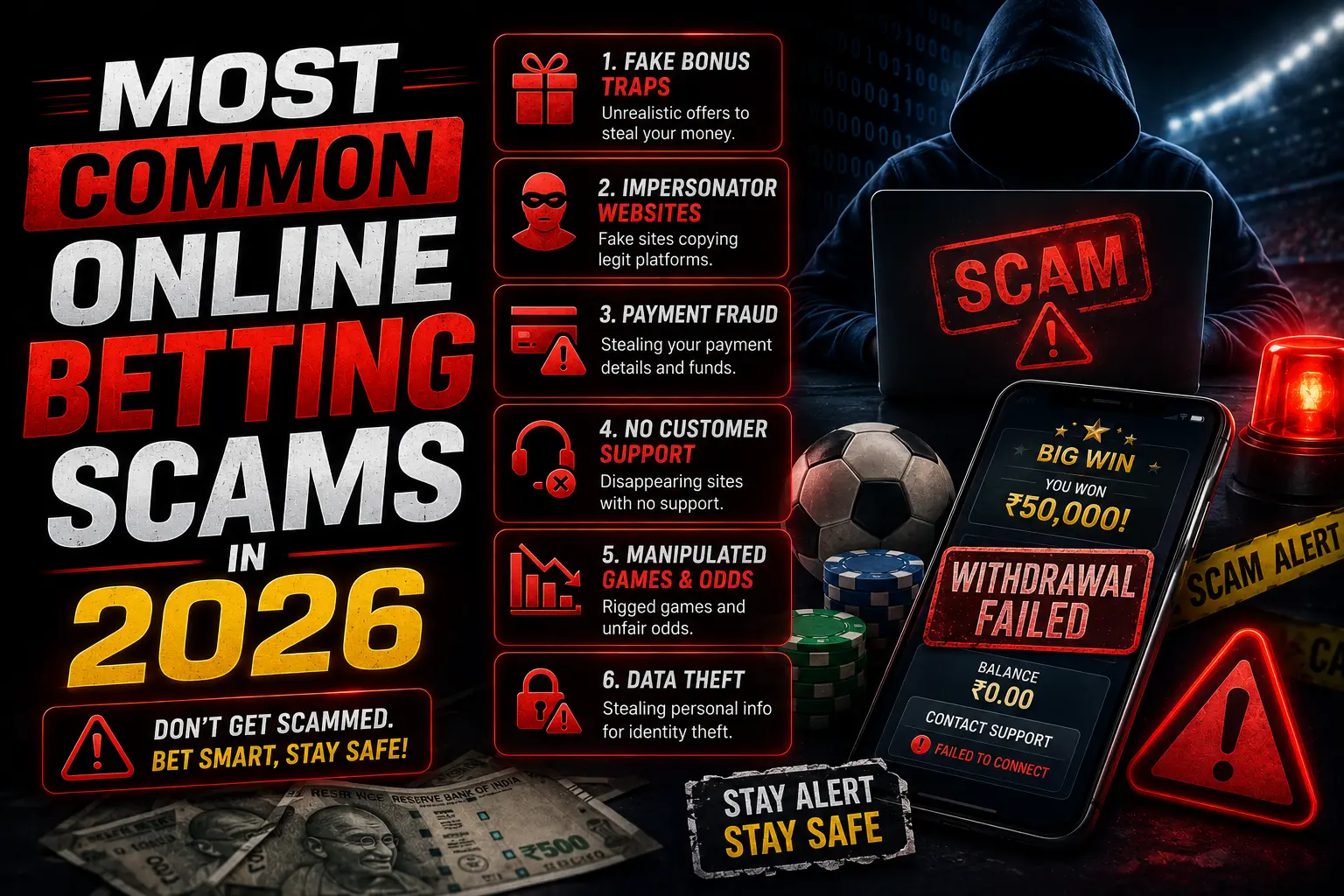 Most Common Online Betting Scams in 2026