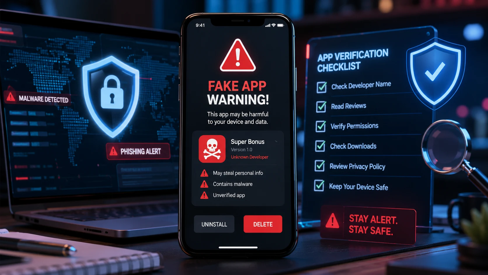 Fake Mobile App